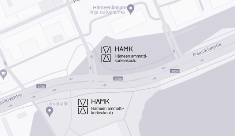 HAMK keskustakampus kartta